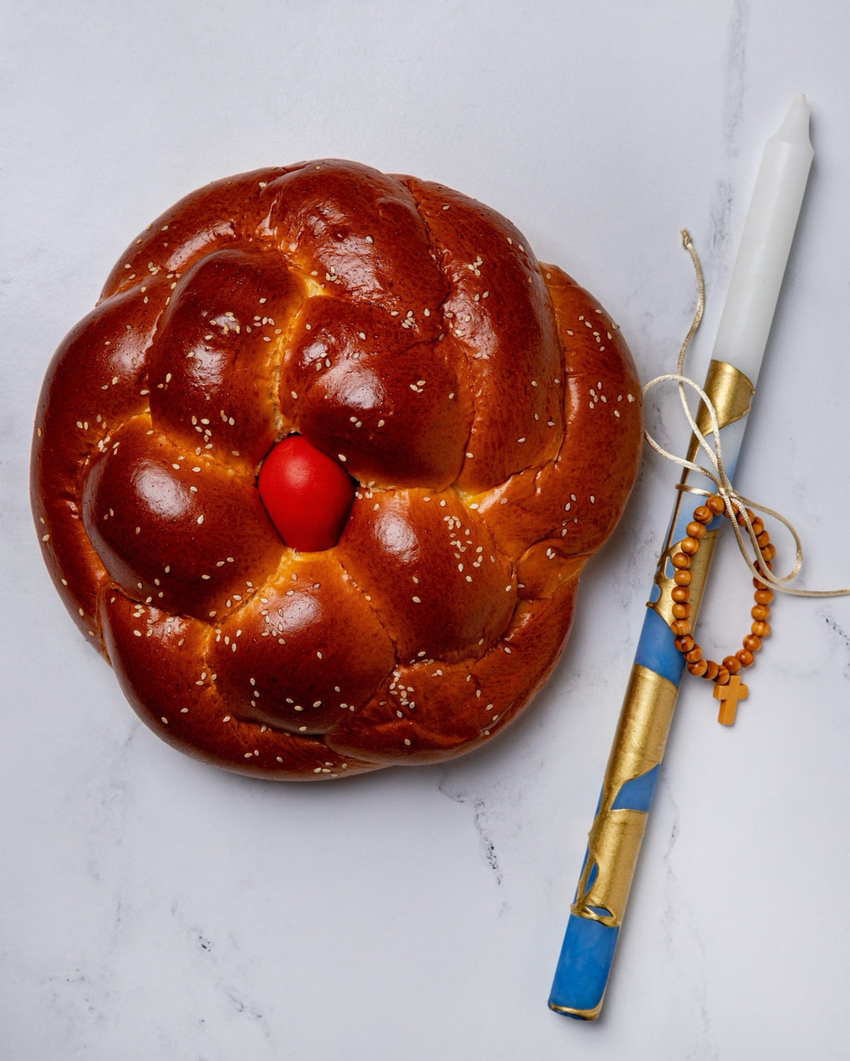 Tsoureki (Sweet Bread)